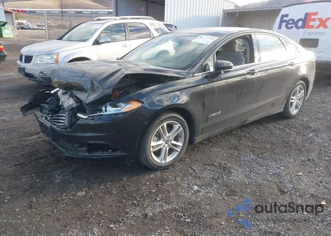 2018 Ford Fusion Hybrid S from USA, damaged, VIN 3FA6P0UU5JR170705